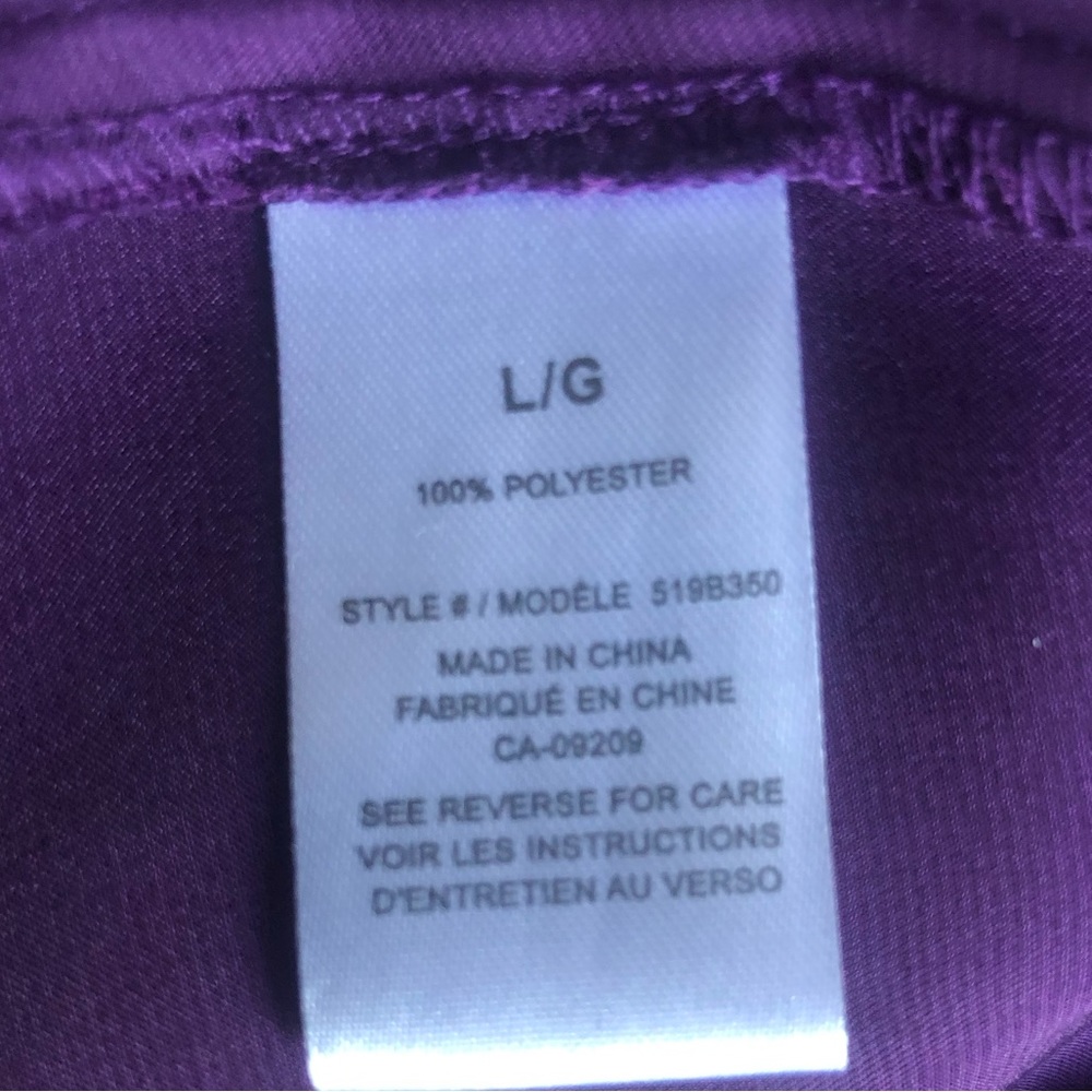 Cleo Purple Top with Roses - Picture 8 of 8